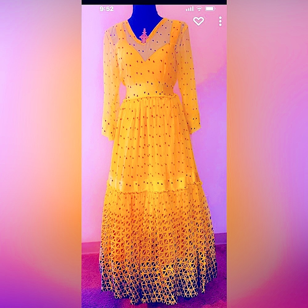 Beautiful hand made traditional dress